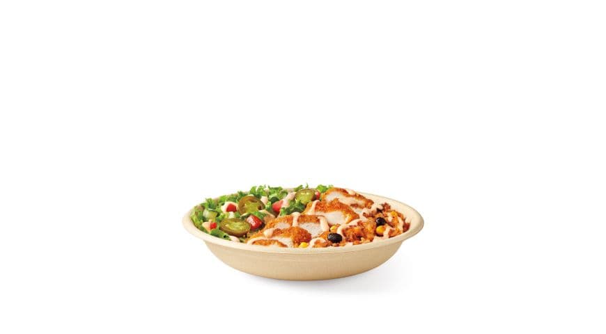Slow-Cooked Chicken Habanero Bowl w/ cheese