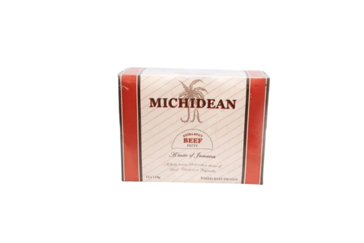 Michidean Spicy Beef Patty Frozen (12 ct) (1350g)