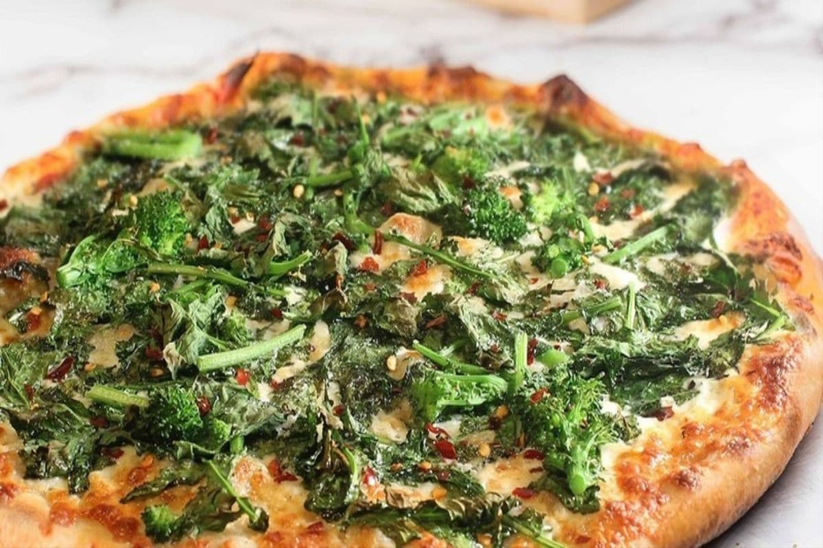 Large Rapini Pizza