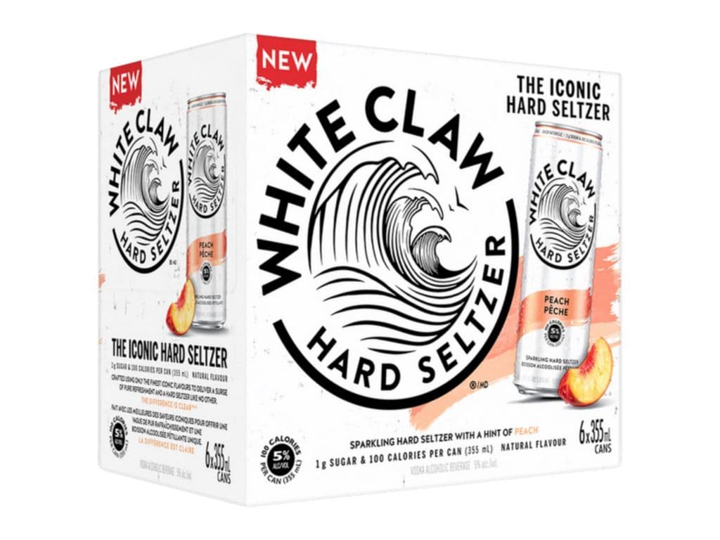 White Claw - Peach 6pk