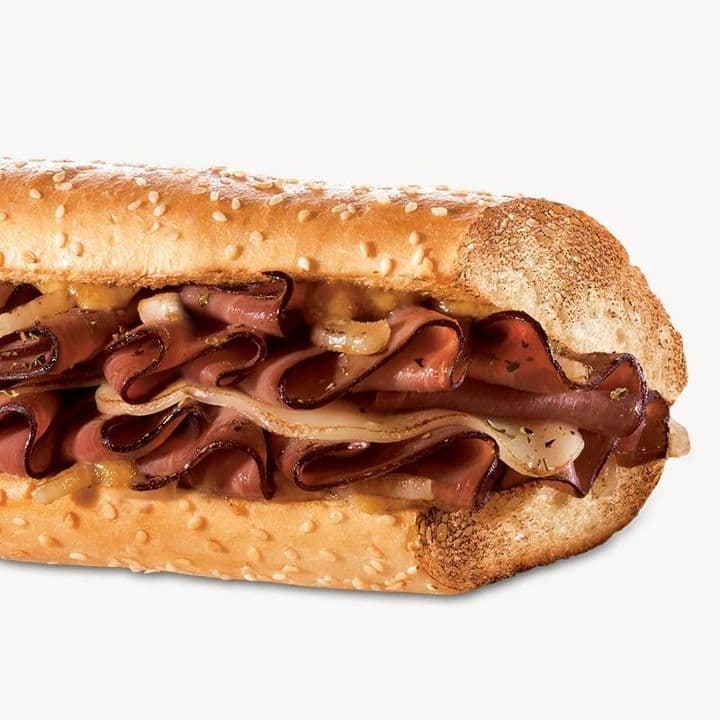 6" Sub Black Angus Peppercorn Sub