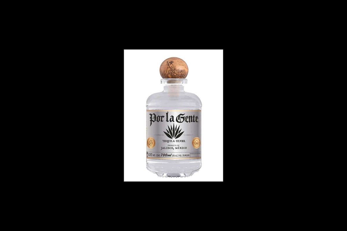 POR LA GENTE SILVER TEQUILA - 700ML (1 x 700ML)