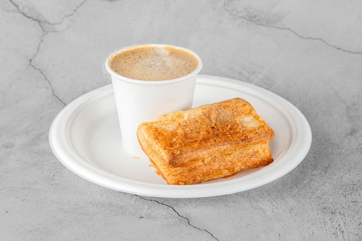 Chai & Veg Puff Combo
