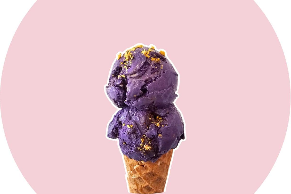Ube Honeycomb Pint