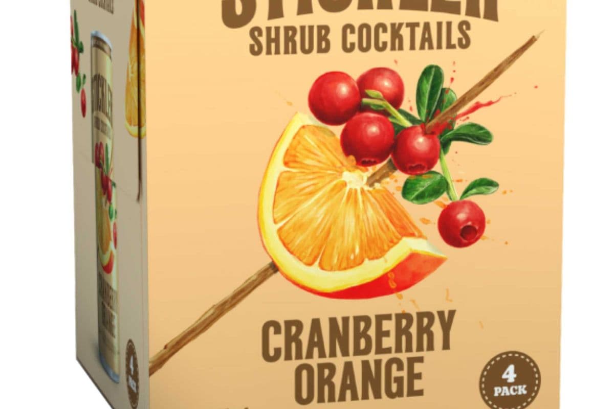 STICKLER CRANBERRY ORANGE ENC 4 PK (1 x 4x355 ml)