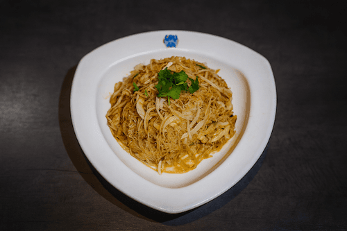 Taiwanese Stir-Fried Rice Vermicelli w/ Meat Sauce  (incl. Dried Shrimps& Minced Pork) / 台式新竹炒米粉(含肉燥,蝦米)