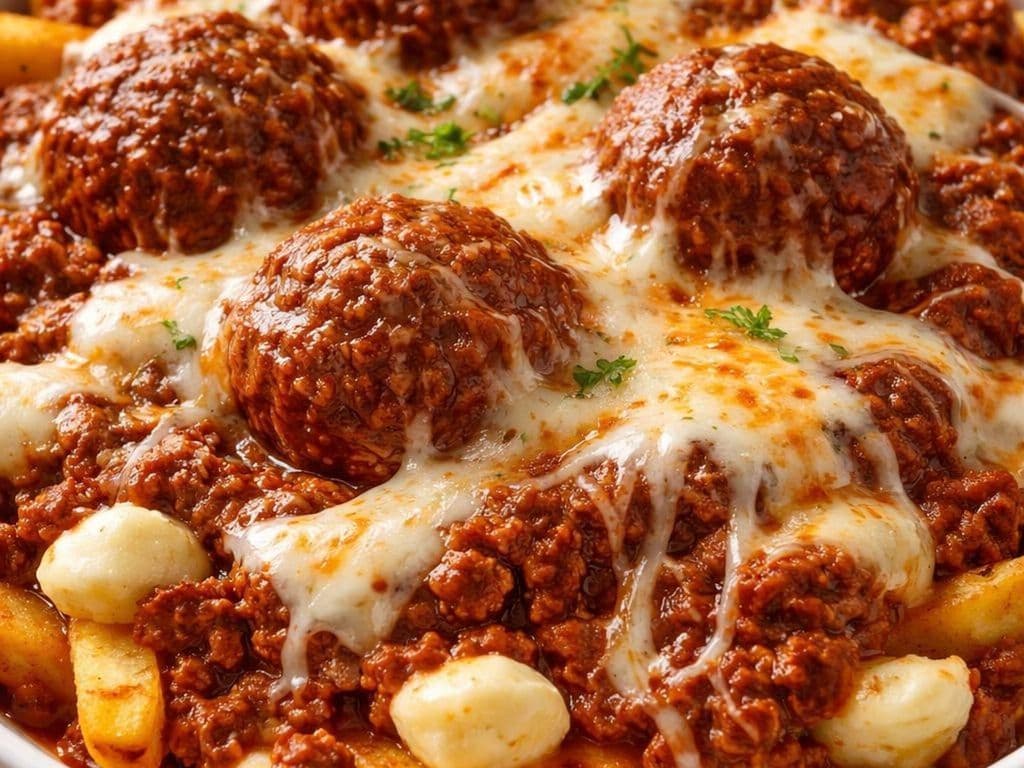 POUTINE NONNA GRATINÉE