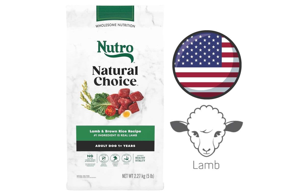 Nutro - Natural Choice Lamb & Brown Rice Dry Dog Food - 5 lb