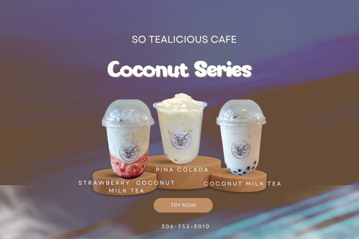 Pina Colada Milk Tea (700ml)