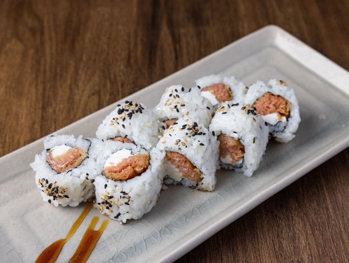 Vegan Spam Cream Cheese Roll