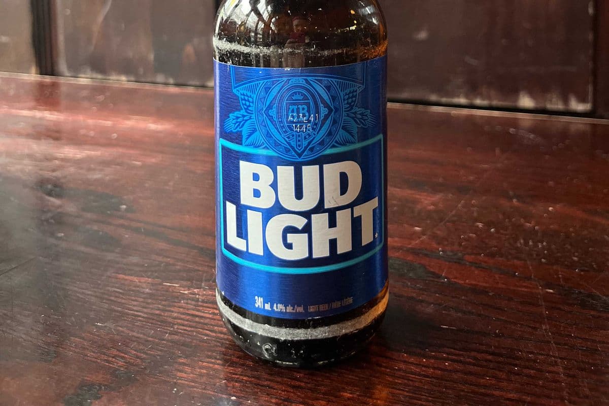Bud Light bottle