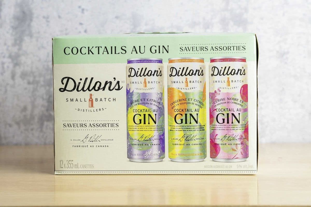 Dillons Gin Variety Pack (12 x 355ml)