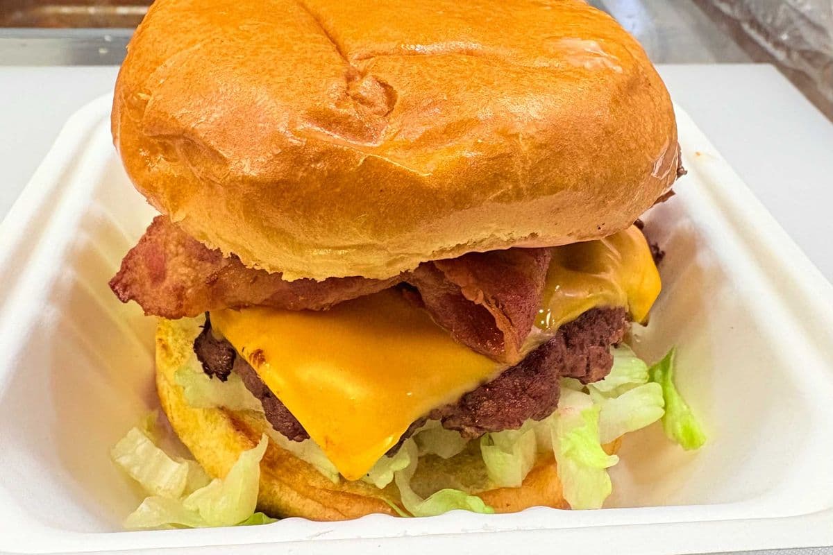 CK Smash Burger with Bacon