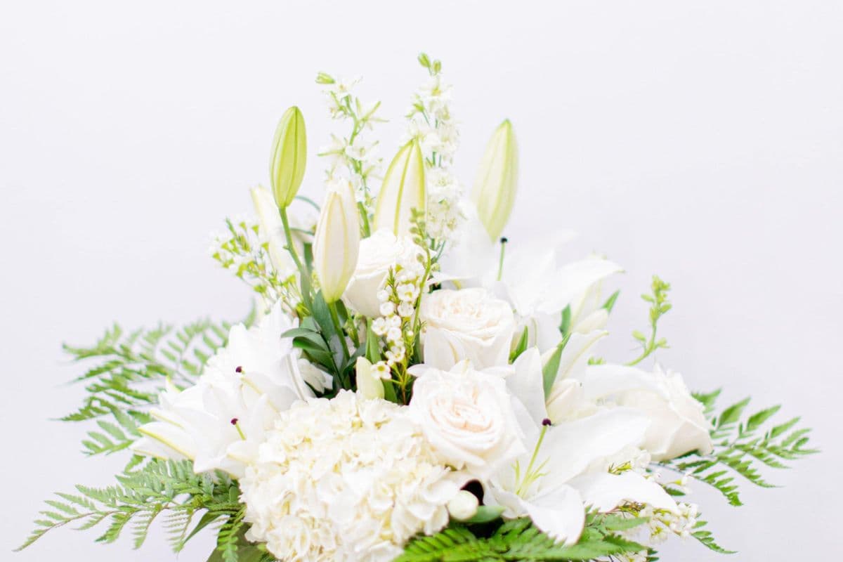 White Velvet Bouquet