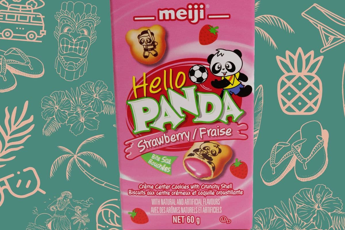 Panda snacks strawberry