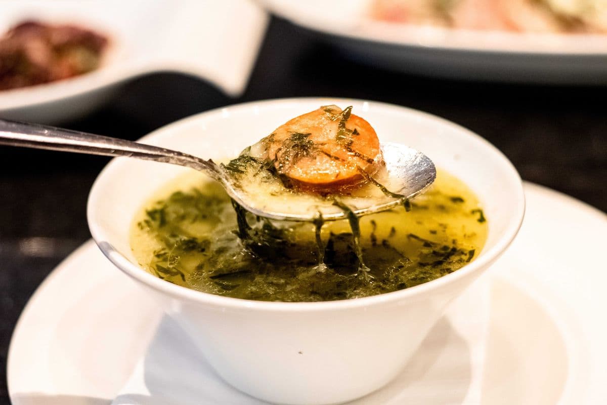 Soupe Portugaise / Portuguese Kale soup