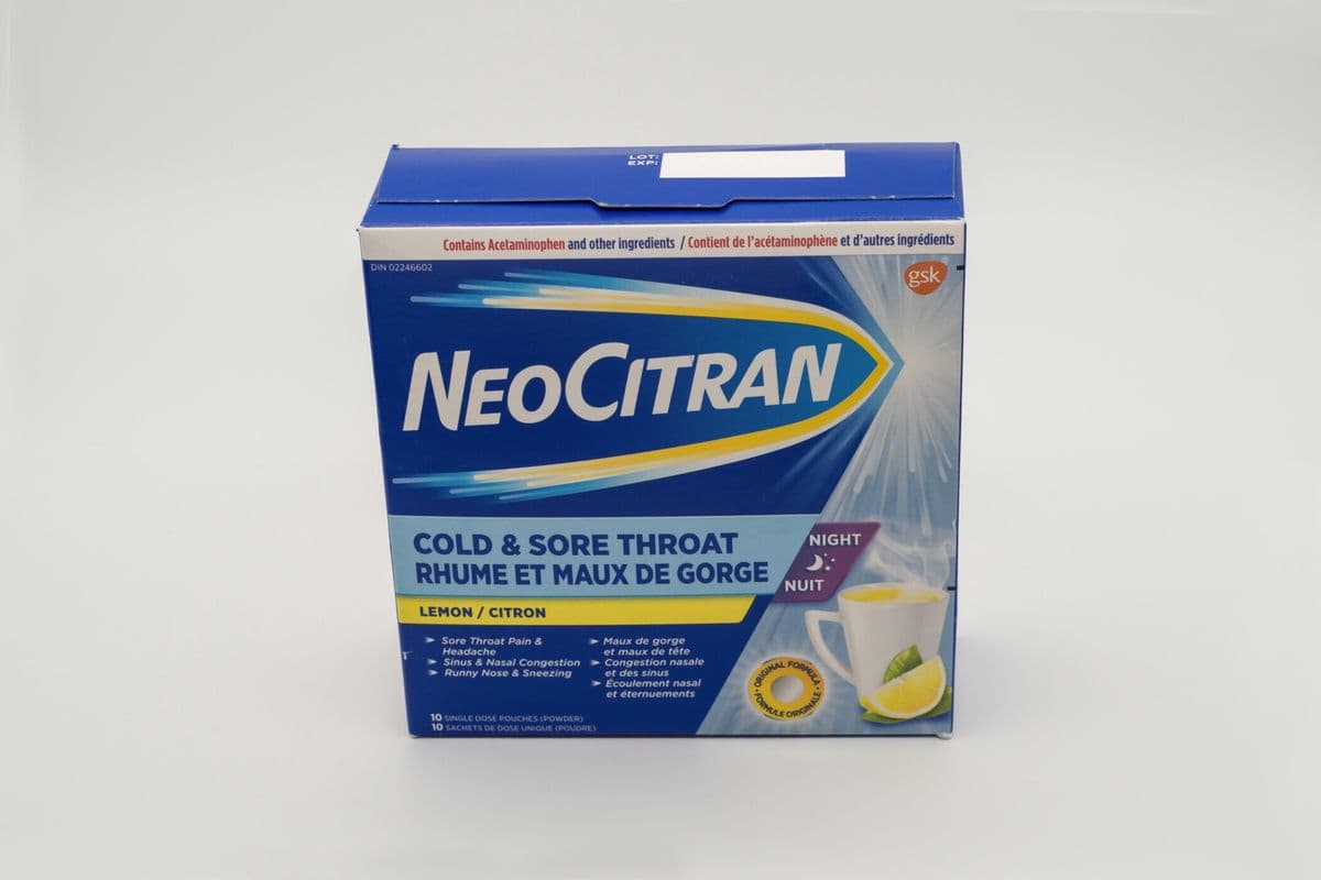 Neo-Citran Cold and Sore Throat (10 Tablets)