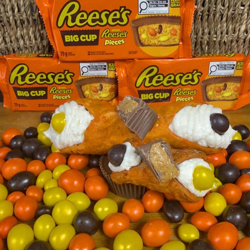 The Reese's Pieces Cannoli