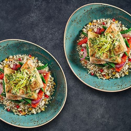 Mile Size Chimichurri Sea Bass