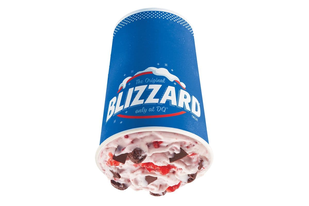 Dessert Blizzard® fudge aux framboises félicité / Raspberry Fudge Bliss Blizzard® Treat