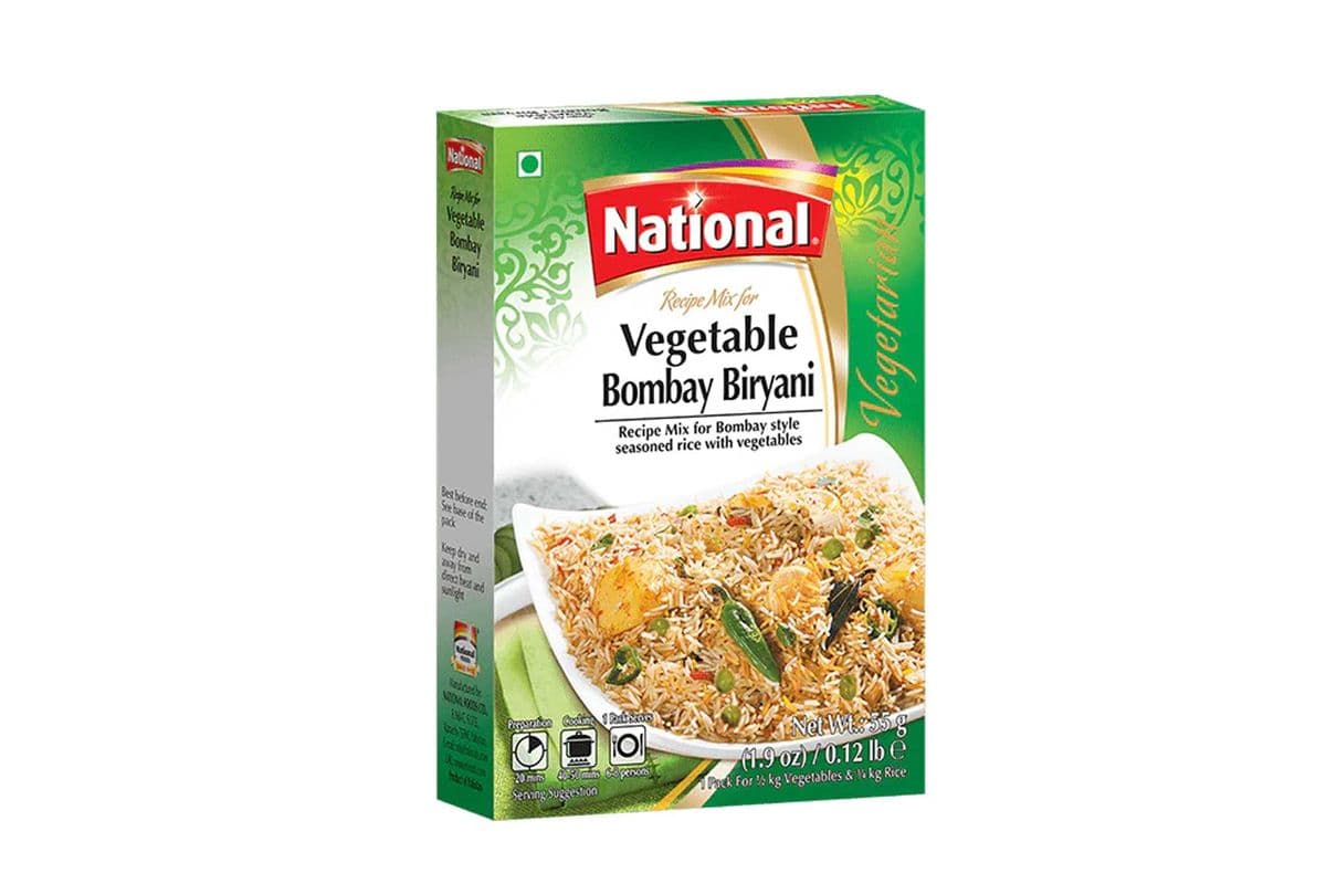 National Vegetable Bombay Biryani Mix