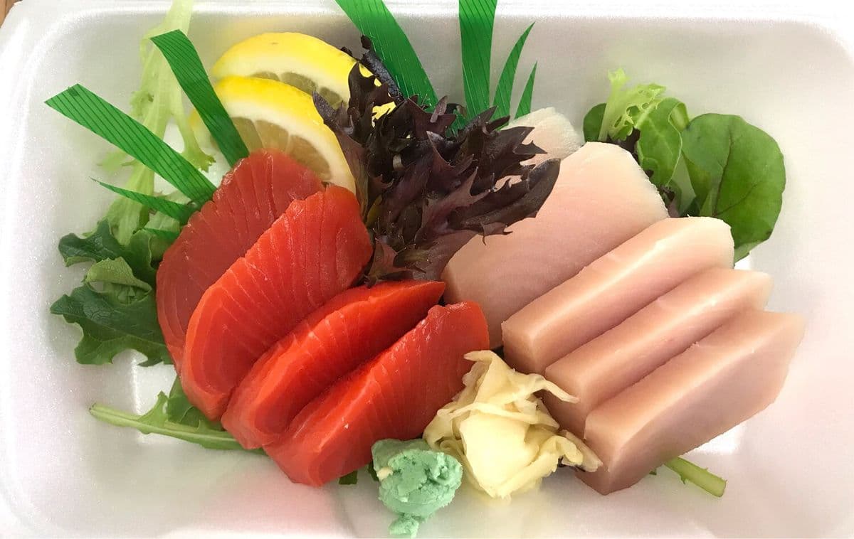 Tuna and Salmon Sashimi