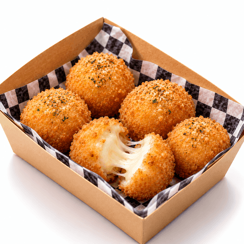 [Street] Fried Cheese Balls (5 pcs) / 치즈볼(5개) / 炸芝士球（5个)