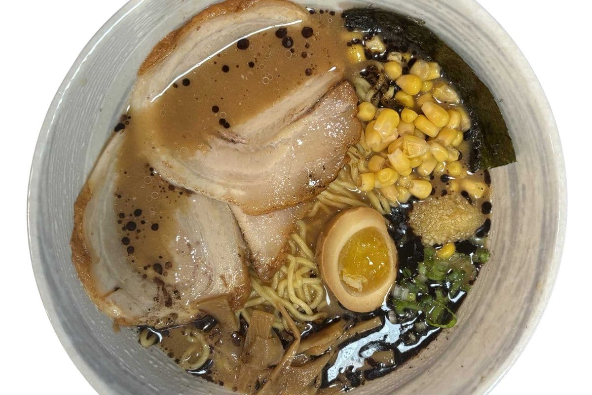 Dark Garlic Miso Ramen