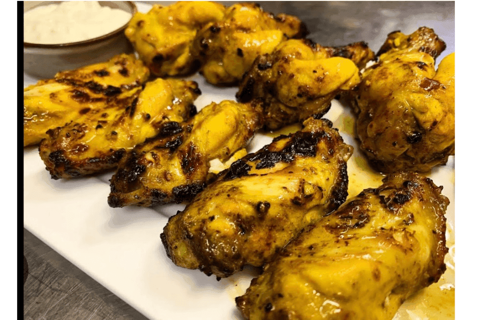 Saffron Wings Kabab