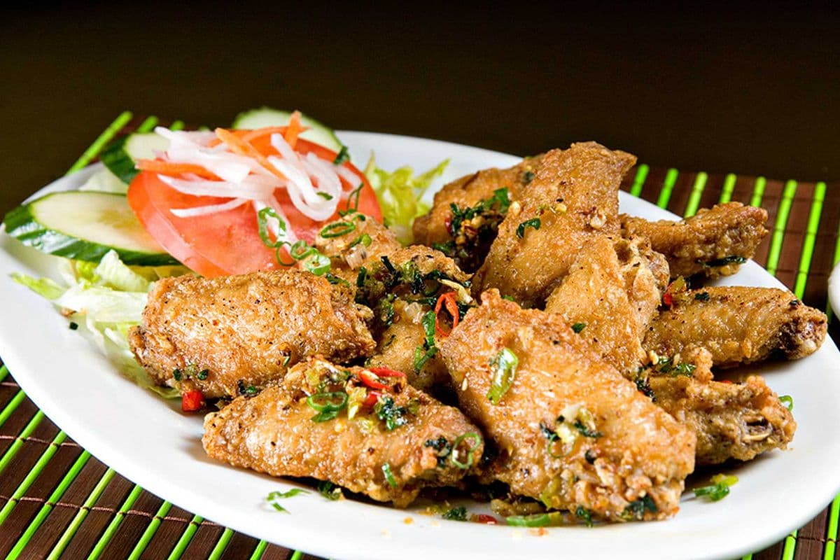 14. Garlic Butter Chicken Wings