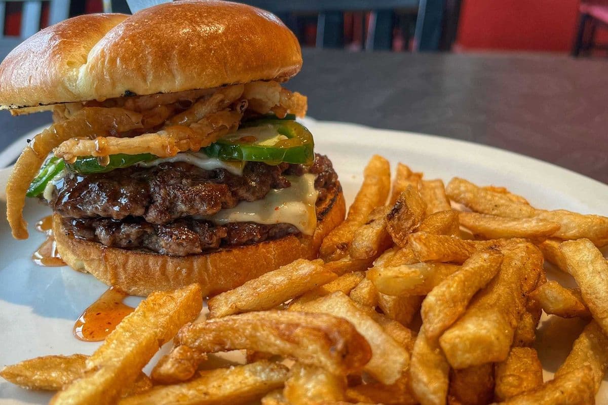 Combo Smash Jalapeno Crunch Burger