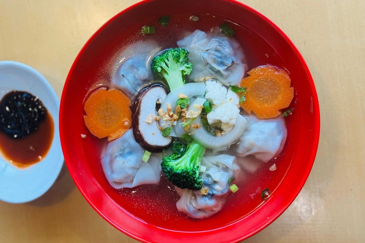 Vegan Wonton Soup