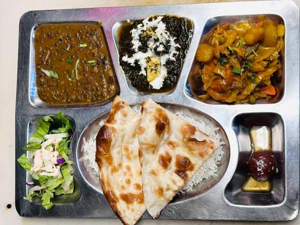 Thali végétarien / Vegetarian Thali
