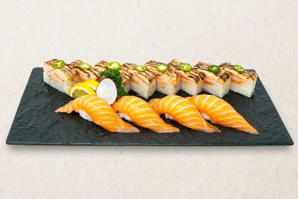 Salmon Aburi Combo (12pcs)