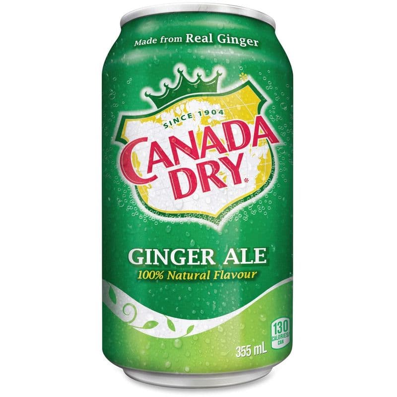 Canada Dry Ginger ale Can