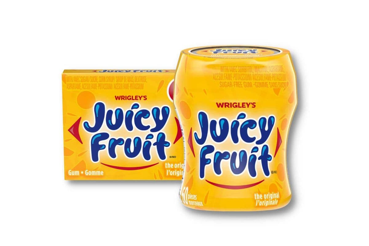 Juicy Fruit Chewing Gum (12 pcs)