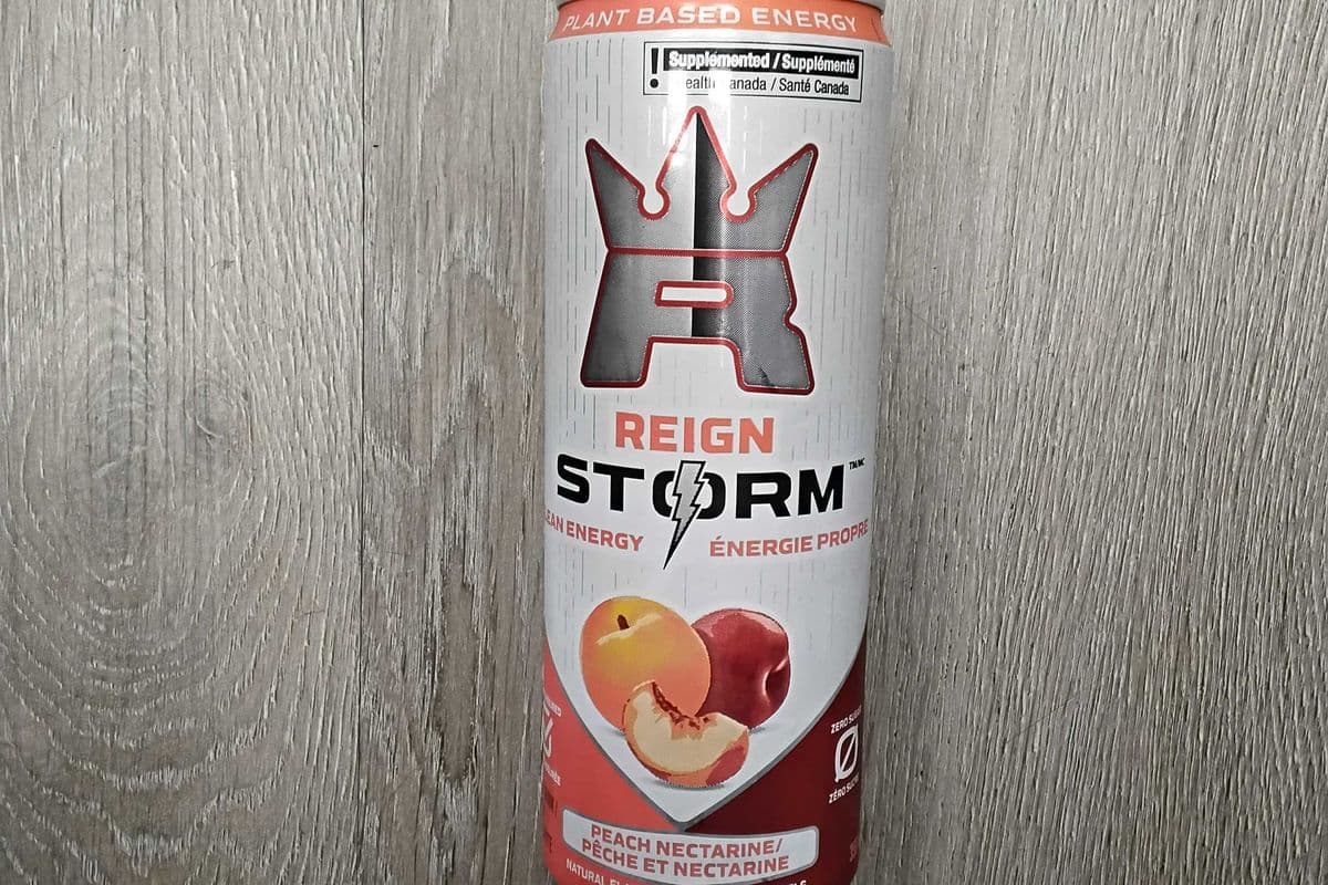 Reign storm peach nectarine (355 ml)