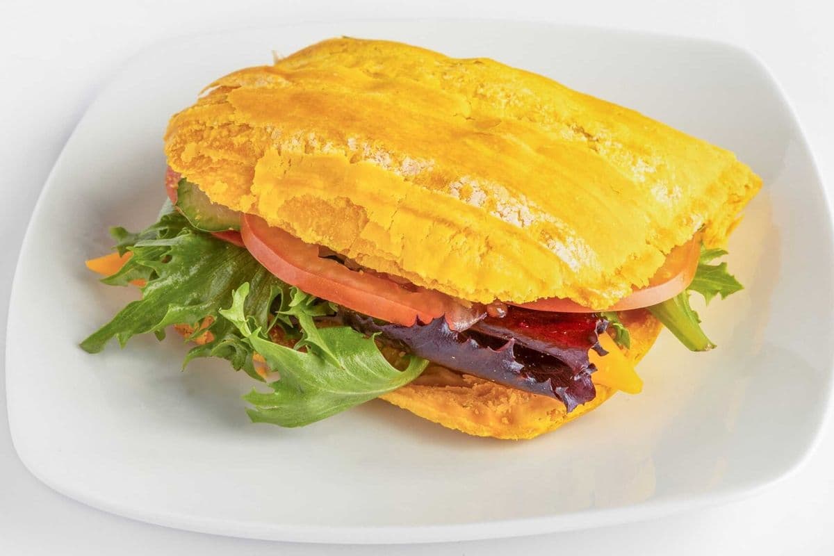 Cheesy Patty Naked (Without the Coco Bread)