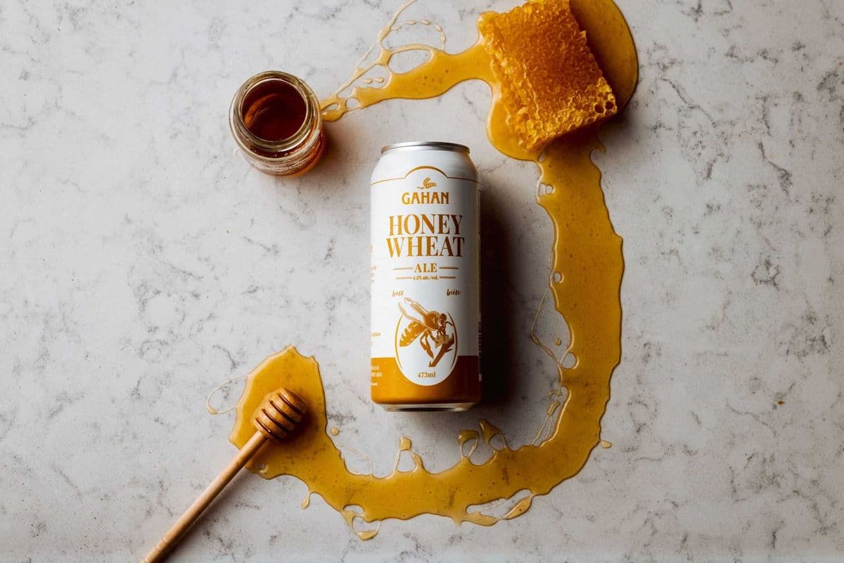 Gahan Honey Wheat Ale (1 x 473ml)