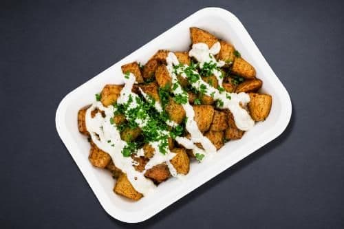 Large Garlic Potatoes