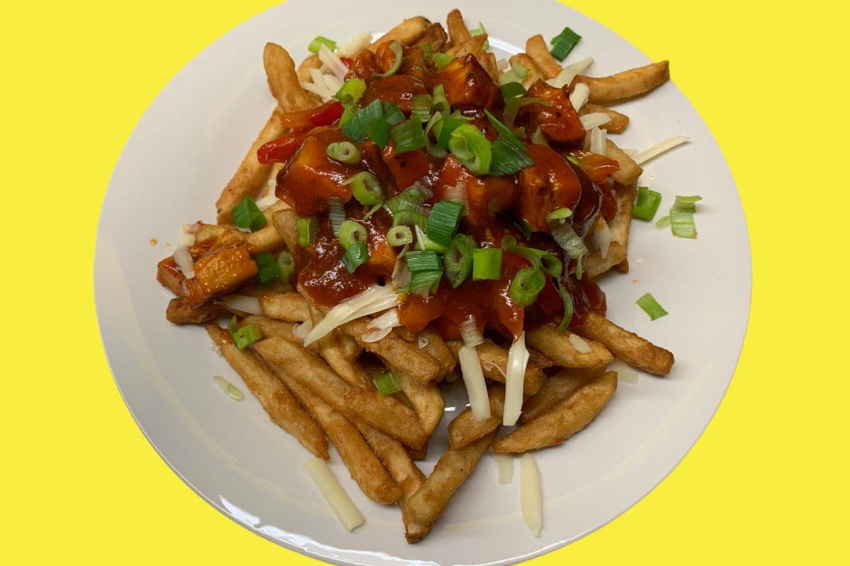 Jerk Chicken Poutine