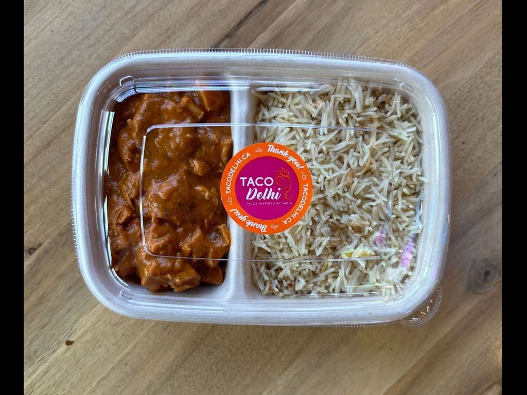 Butter Chicken + Rice