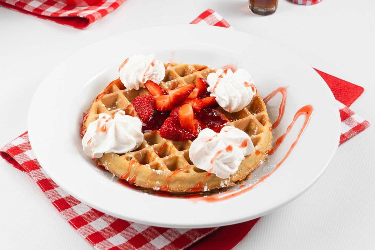 Strawberry Waffle