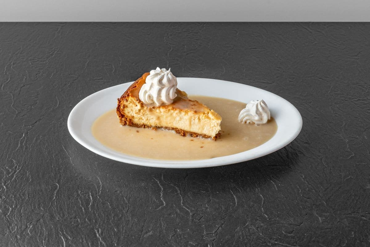 Gâteau au fromage et érable.coulis à l'érable (maison)