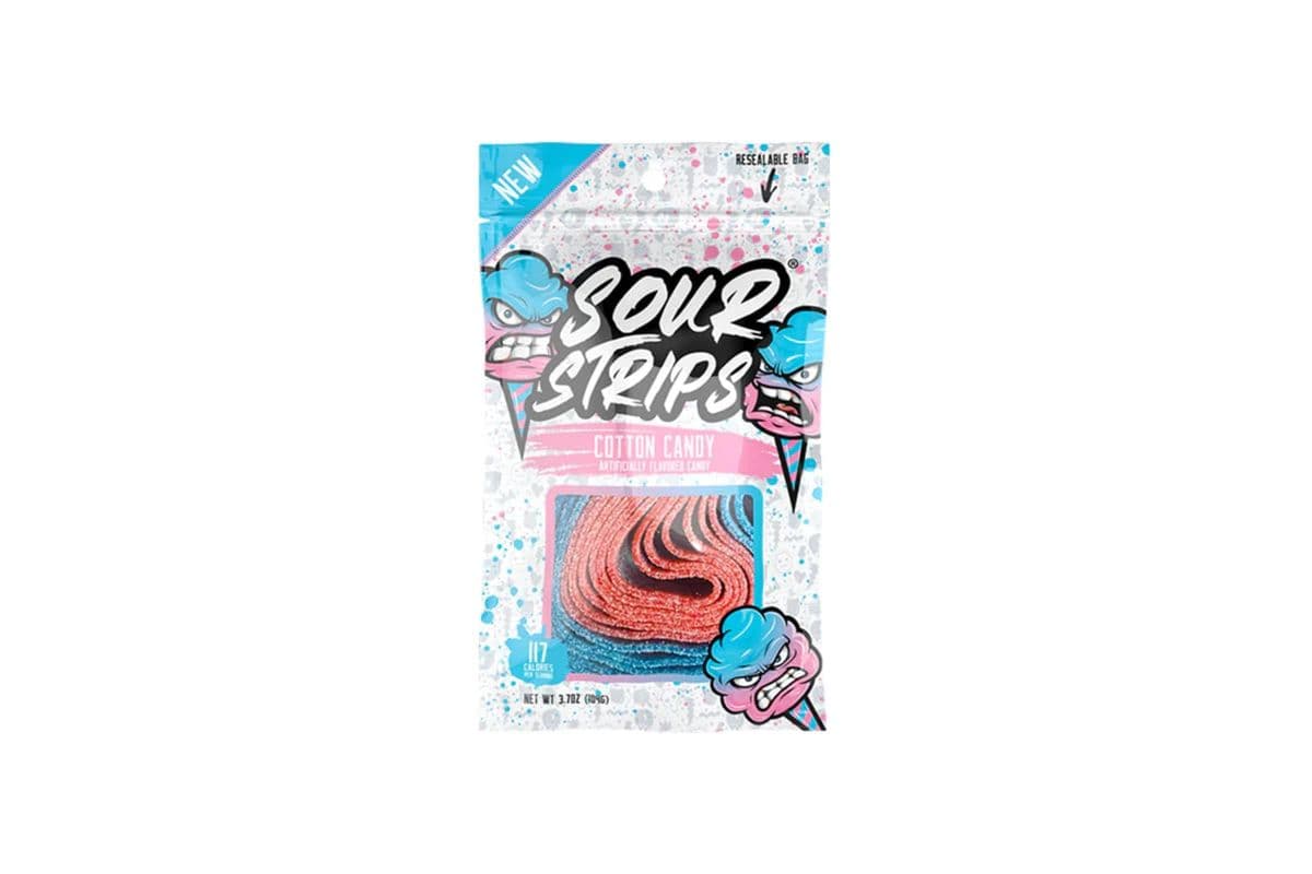 Sour Strips Cotton Candy (96 g)