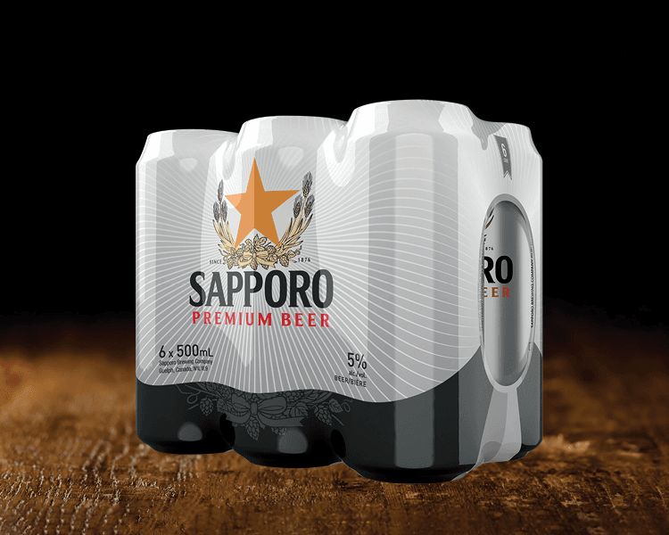 Sapporo Tall Can 6-Pack