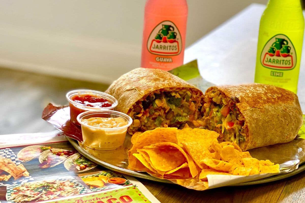 12" Burrito Combo