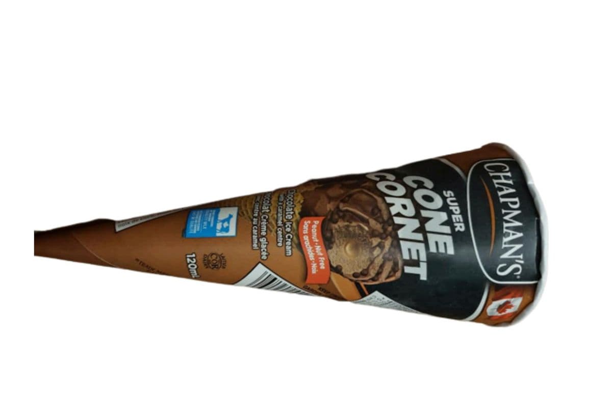 Chapman's Super Cone Chocolate Ice Cream with a Caramel Centre (120ml)