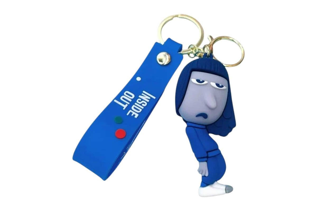 INSIDE OUT SADNESS KEYCHAIN