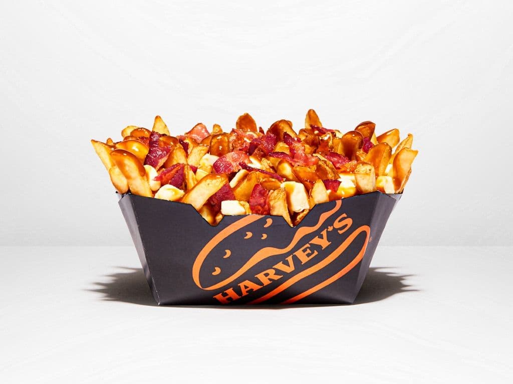 Regular Bacon Double Cheese Poutine